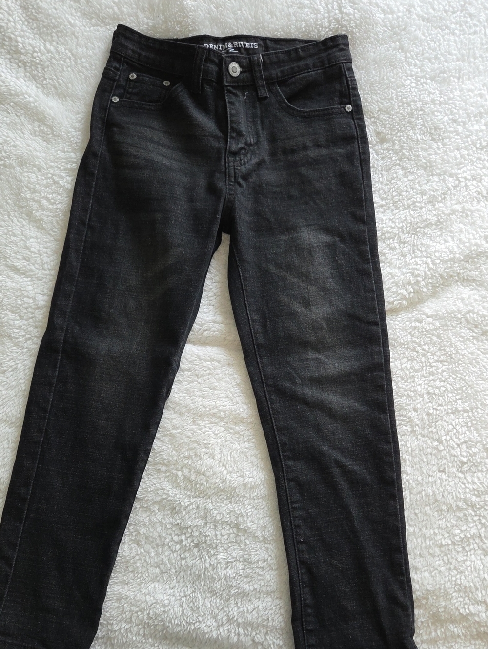 Black Skinny Kids Jeans - Denim & Rivets